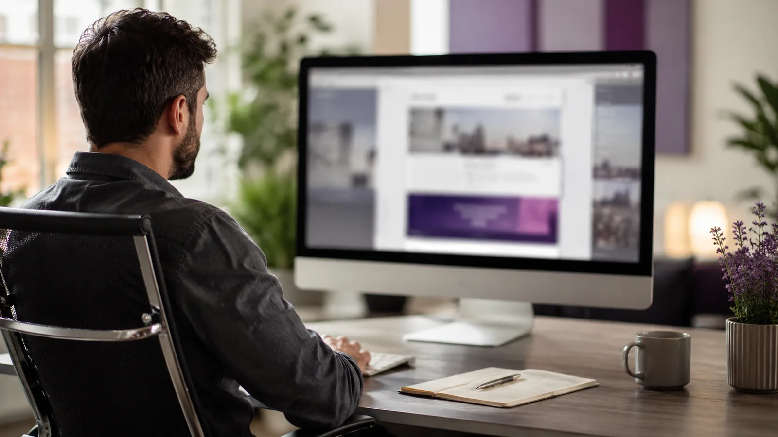 Illustration Création de site WordPress Smartshift