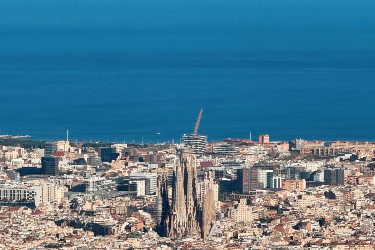 Barcelone, la Sagrada Família et la ville